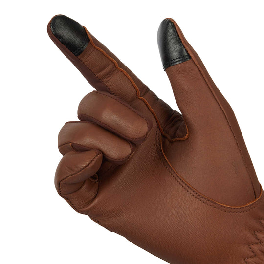 Horze Dakota Western Leather Gloves image 