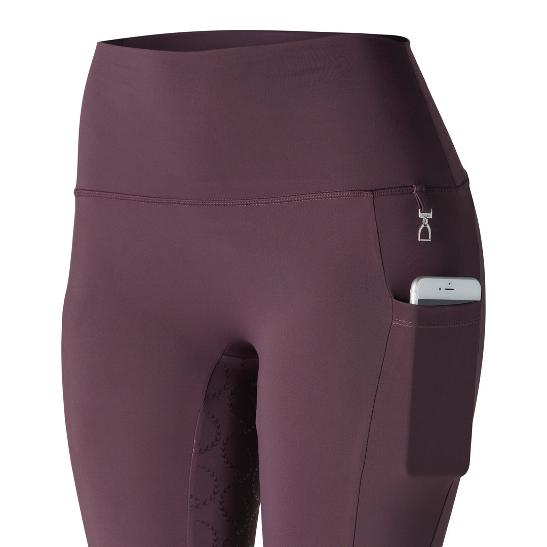 Horze Gillian Womens Silicone Full Seat Tights image 