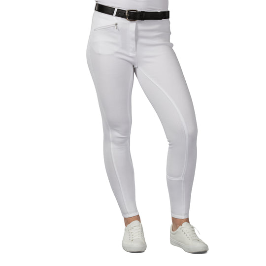 Horze Active Womens Silicone Full Seat Breeches image 