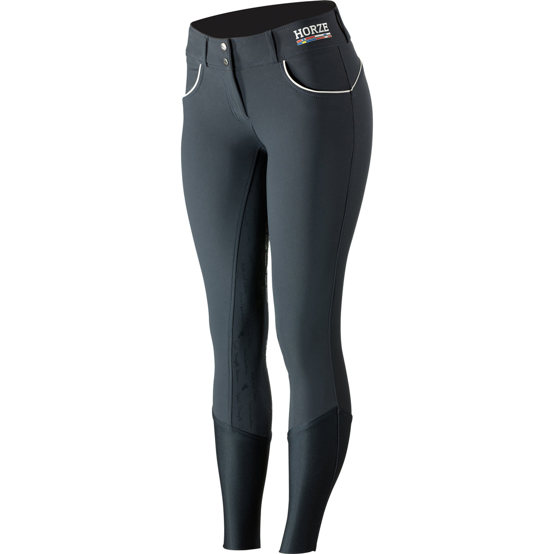 Horze Nordic Womens Performance Silicone Full Seat Breeches image 