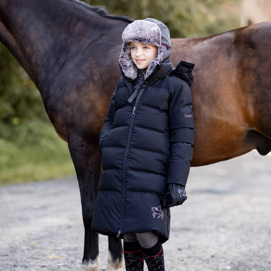 Horze Paloma Kids Insulated Long Coat image 