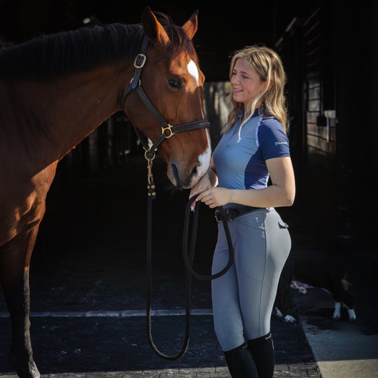 Tredstep Ireland Trace Compression Womens Knee Patch Breeches image 