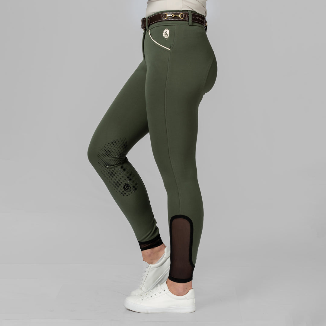 Equinavia Astrid Womens Silicone Knee Patch Breeches image 
