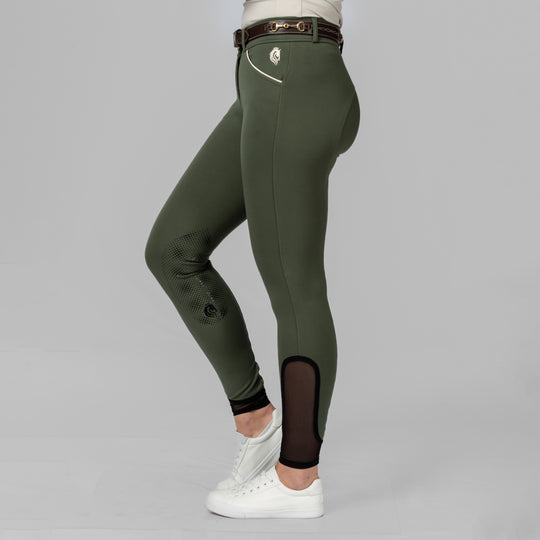Equinavia Astrid Womens Silicone Knee Patch Breeches image 