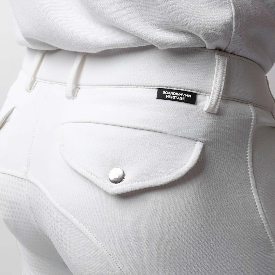 Horze Grand Prix Mens Silicone Grip Full Seat Breeches image 