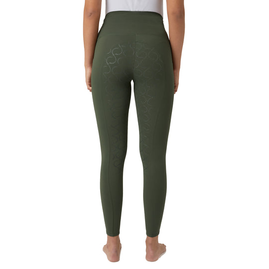 Horze Gillian Womens Silicone Full Seat Tights image 