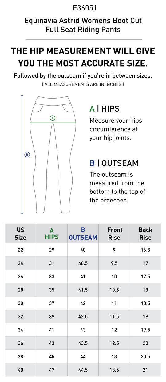 Size chart: Women&