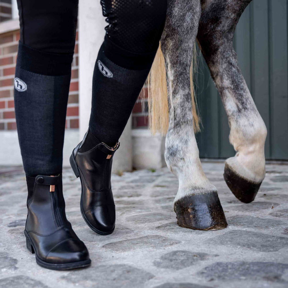 Horze Rose Womens Leather Jodhpurs image #2