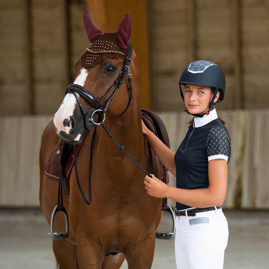 Horze Clermont Ergonomic Crystal Bridle image 