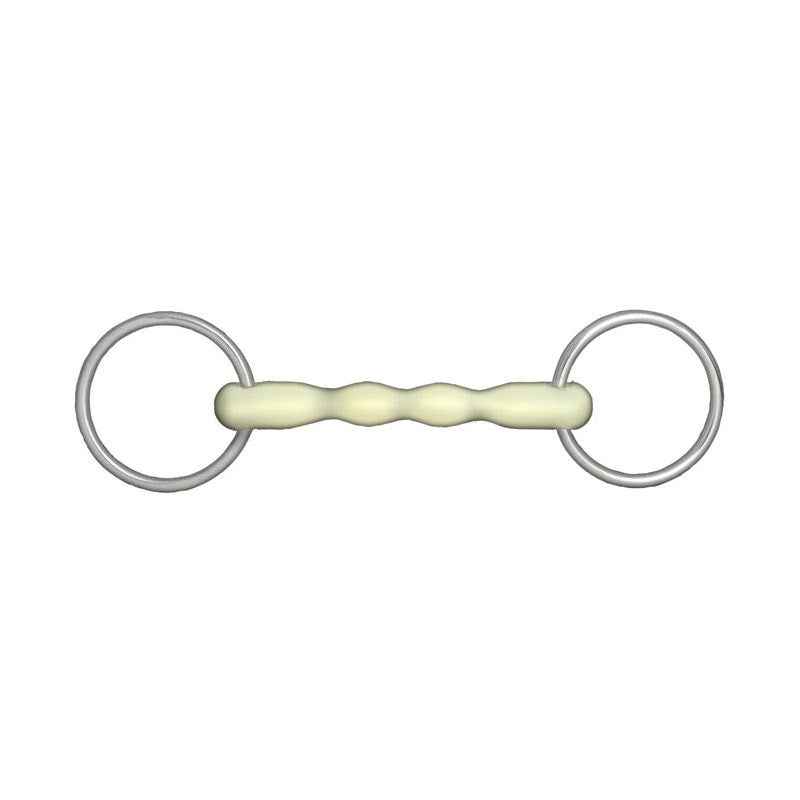 Horze Apple Flavor Mullen Mouth Loose Ring Snaffle Bit image #1