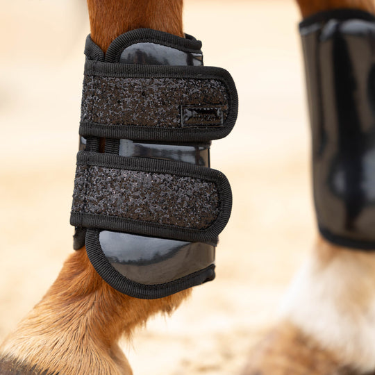 Horze Protection Boots with Glitter image 