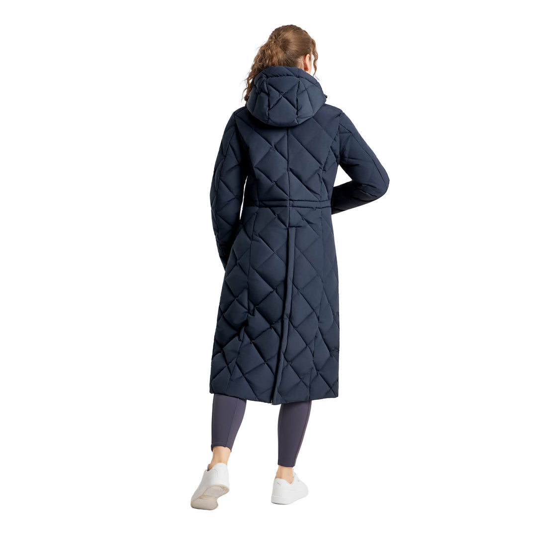 B Vertigo Gem Womens Waxed Padded Long Coat image 