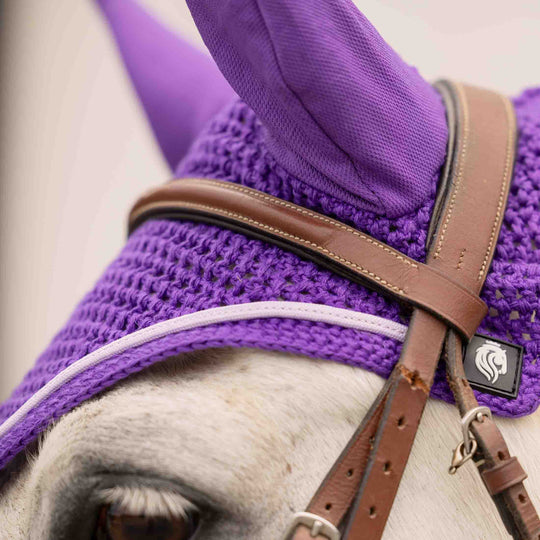 Equinavia Voss All Purpose Saddle Pad and Bonnet Set image 