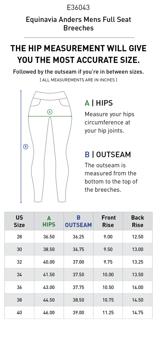 Size chart: Men&