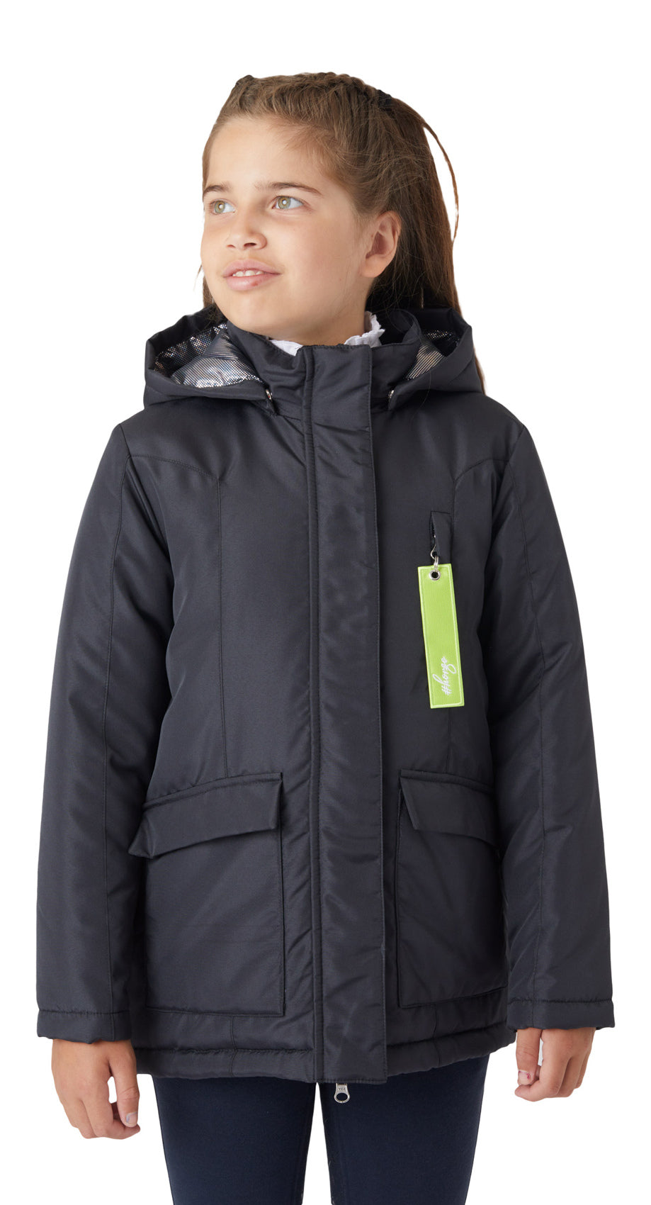 Horze Asta Kids Winter Parka Jacket image #2