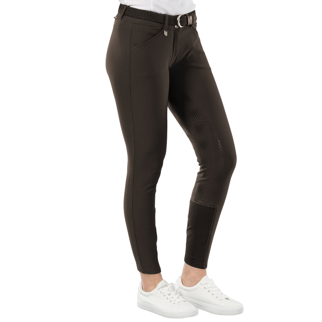 Horze Grand Prix Womens Silicone Full Seat Breeches image 