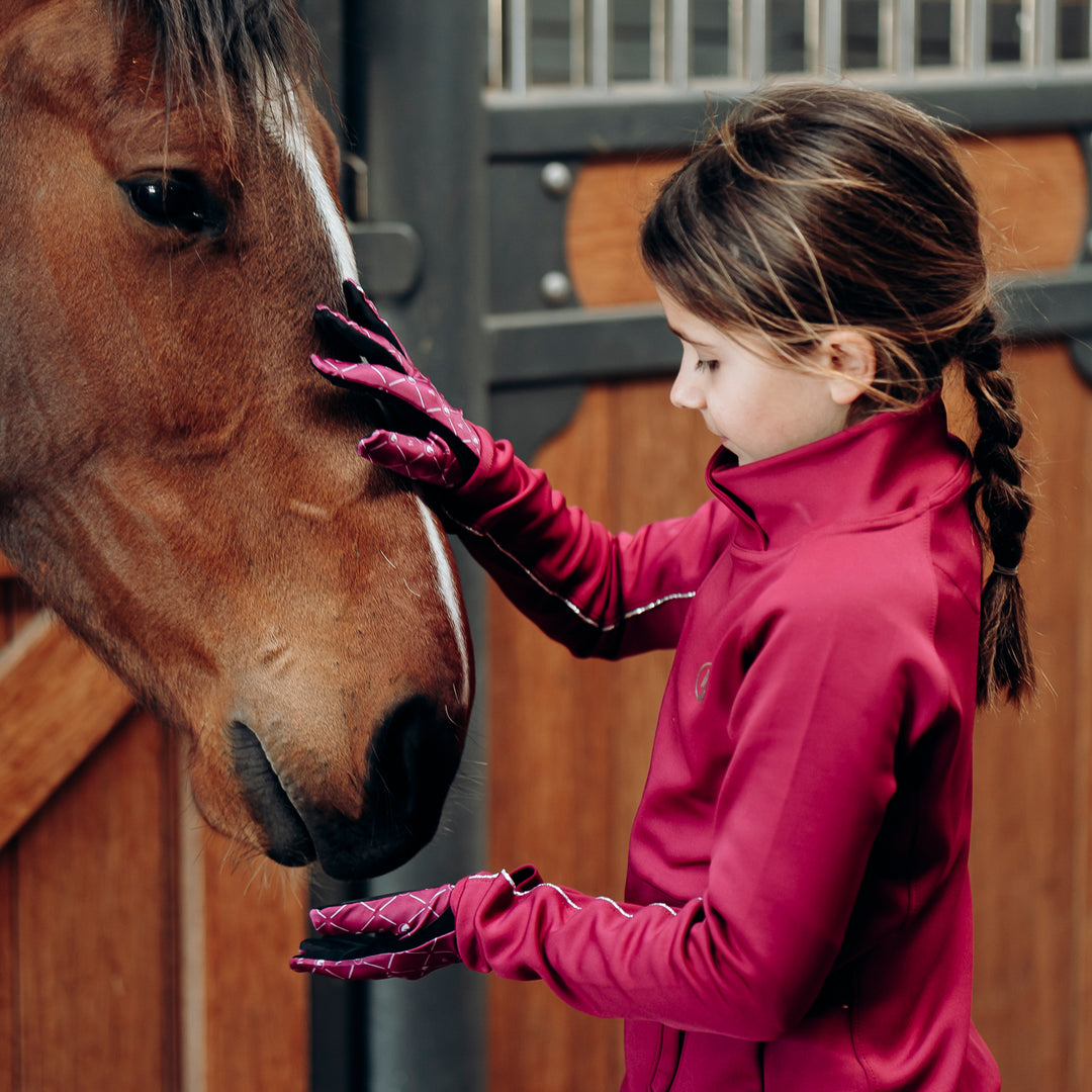 Horze Ella Kids Technical Turtle Neck Top image 