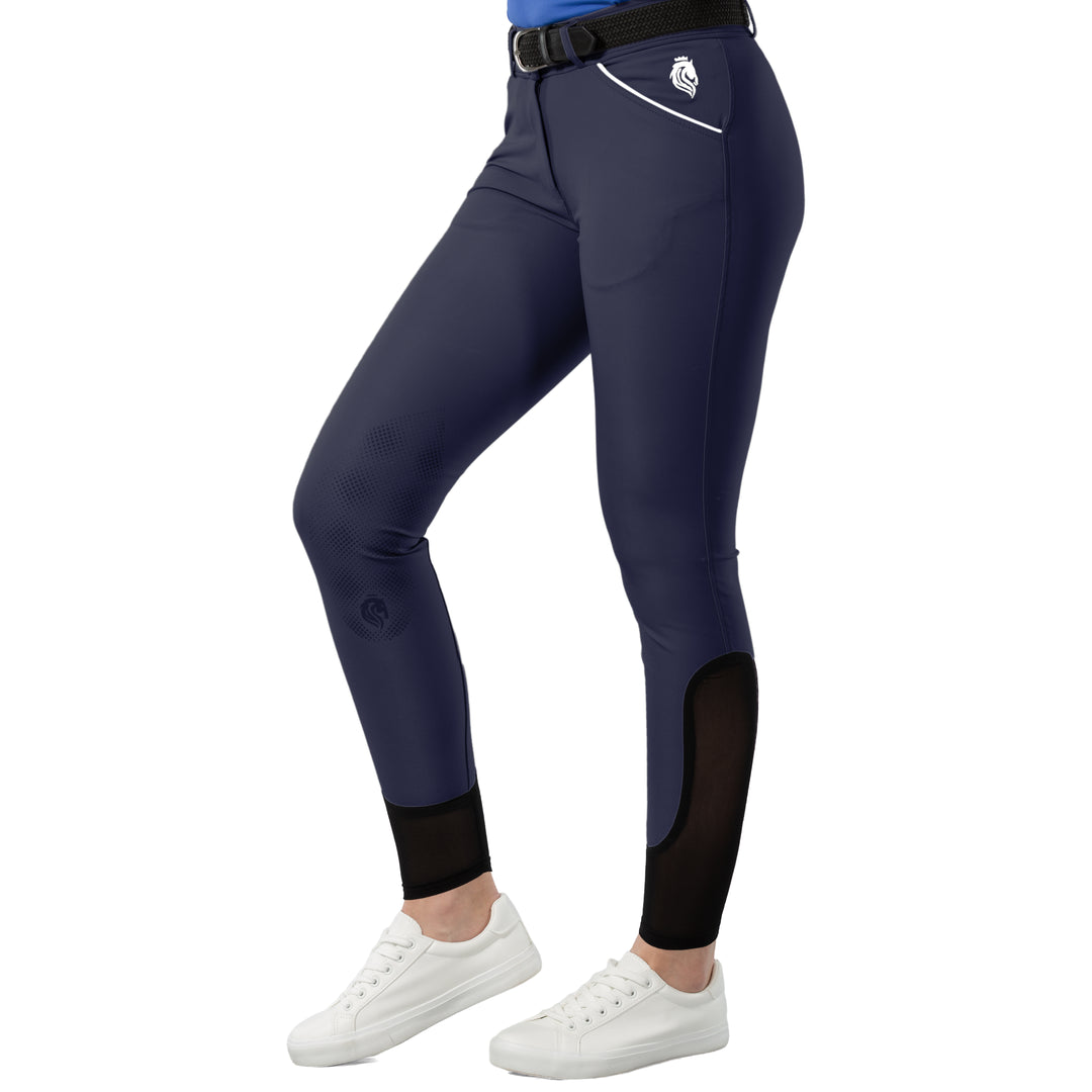 Equinavia Astrid Womens Summer Knee Patch Breeches image 