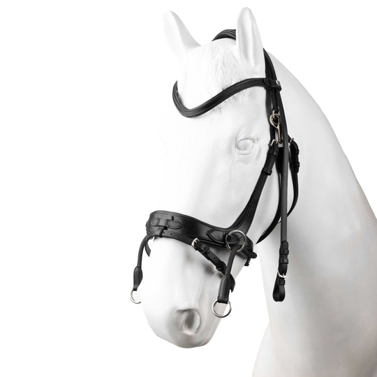 Horze Montana 2 Way Bit and Bitless Bridle image 