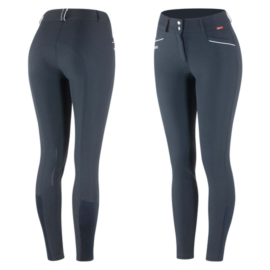 B Vertigo Patricia Womens High-Waist Breeches w/ Silicone Knee Patch image 