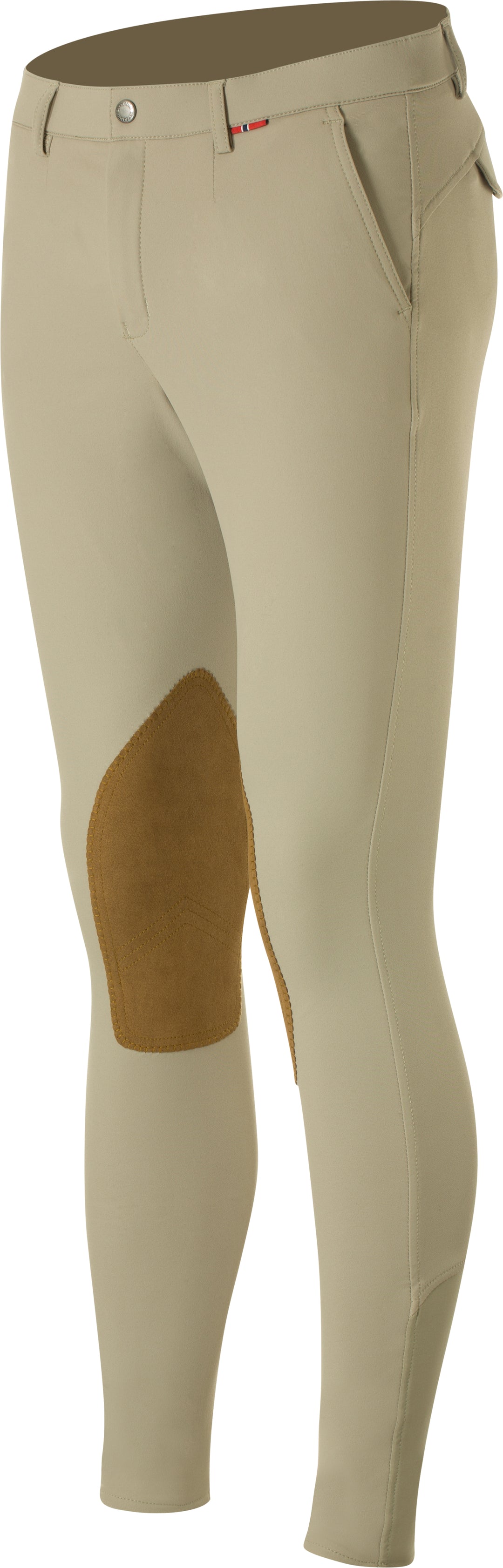 B Vertigo Sander Mens Hunter Knee Patch Breeches image 