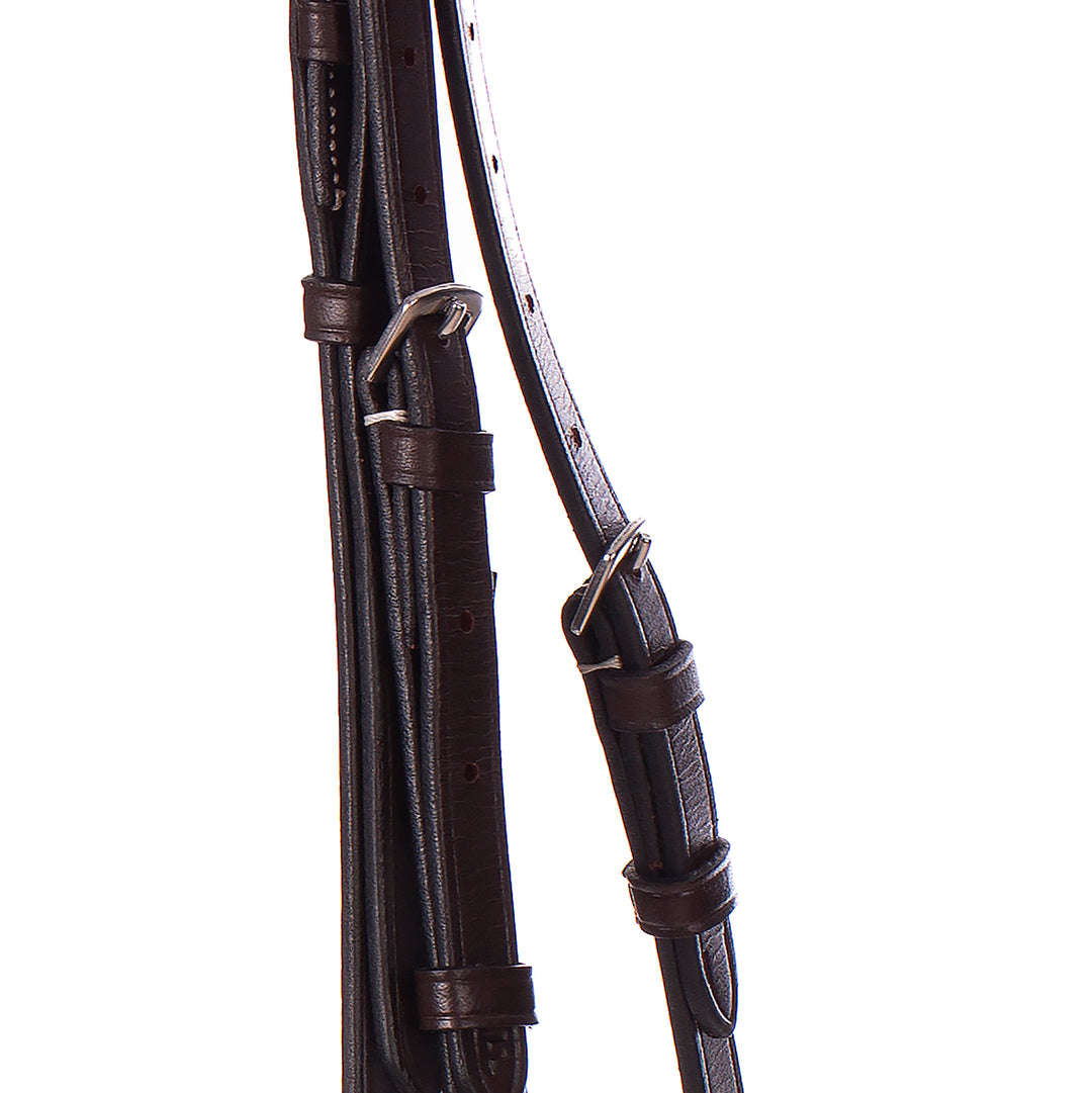 Equinavia Saga Fancy Stitched Hunter Bridle &amp; Reins image 
