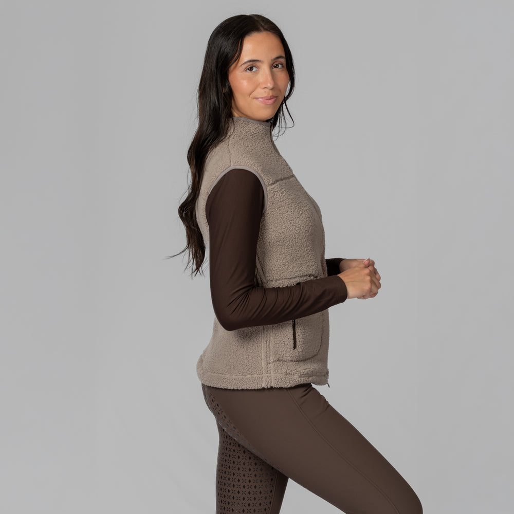 Equinavia Emma Womens Teddy Fleece Vest image #2