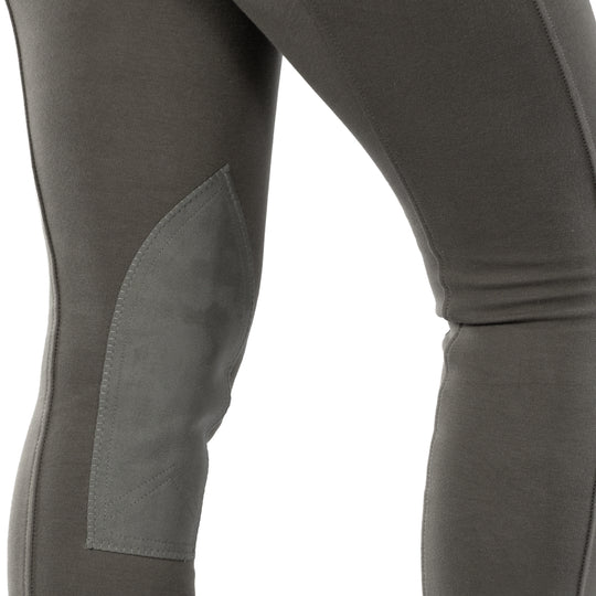 Horze Ella Womens Pull-On Knee Patch Breeches image 