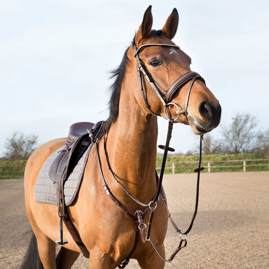 Horze Adjustable 3-Point Breastplate image 
