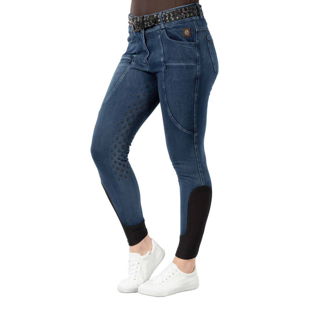 Equinavia Helena Womens Denim Full Seat Breeches image #1