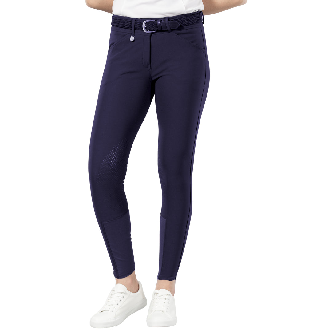 Horze Grand Prix Womens Silicone Knee Patch Breeches image #1