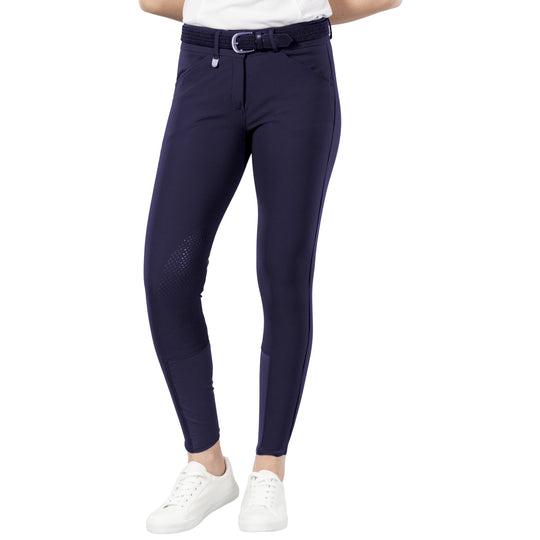 Horze Grand Prix Womens Silicone Knee Patch Breeches image 