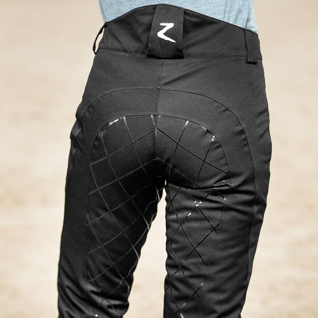 Horze Adeline Womens Padded Waterproof Full Seat Breeches image 