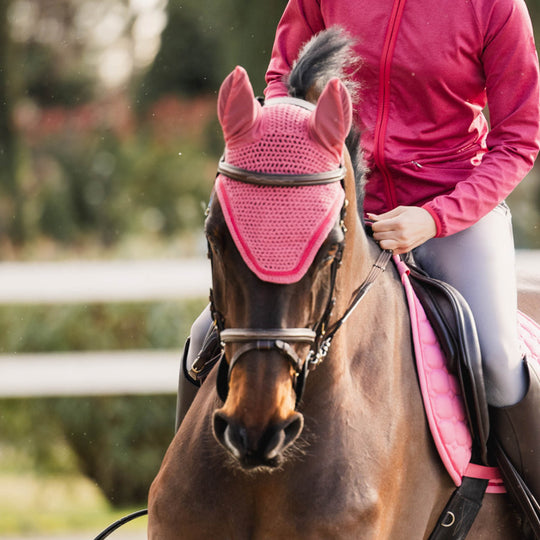 Horze Rose Tonique Ear Net image 