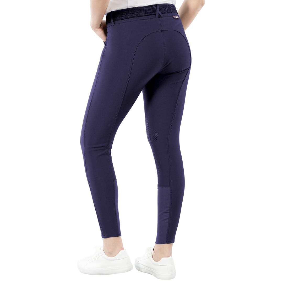 Horze Grand Prix Womens Silicone Knee Patch Breeches image 