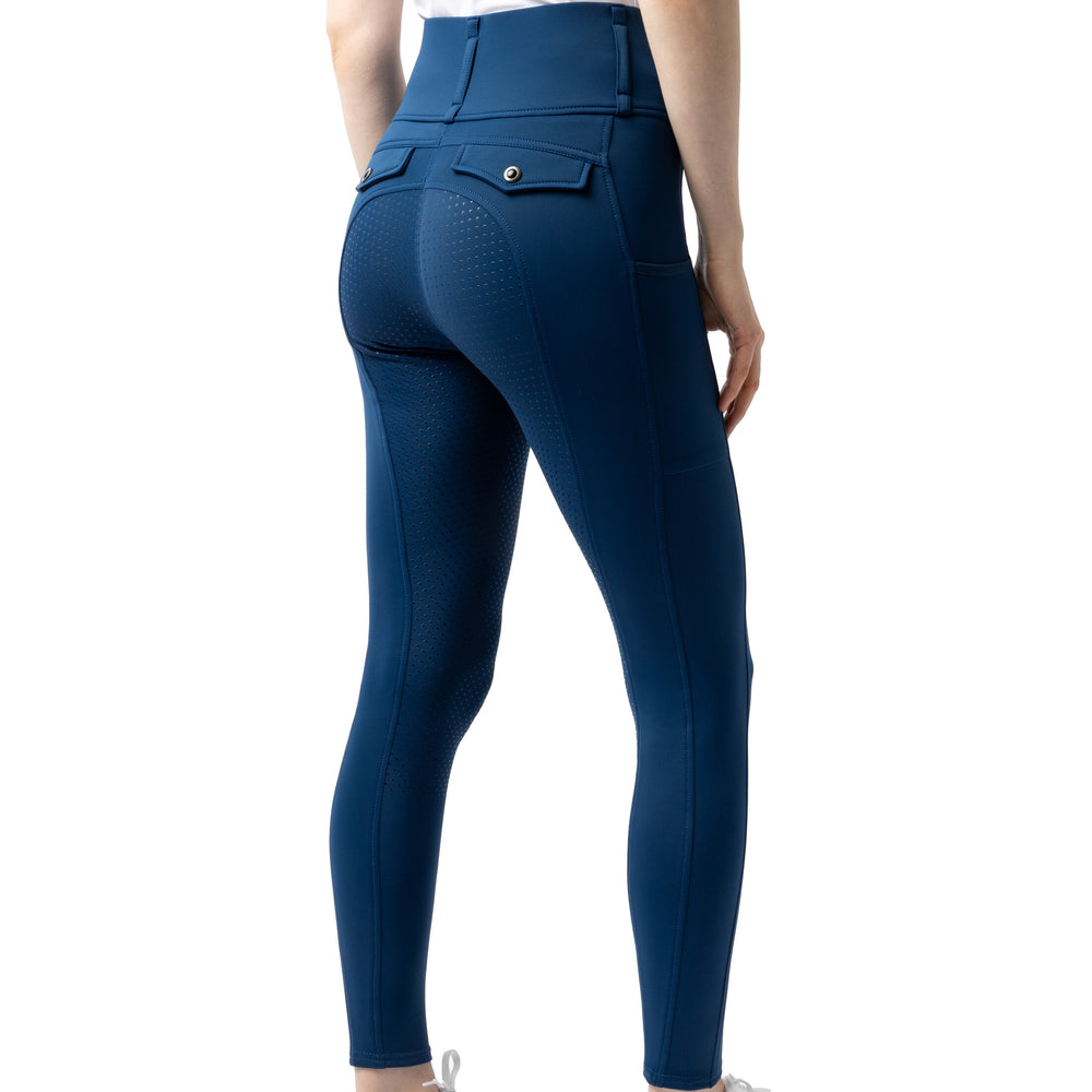 Horze Anya Womens Thermo Hybrid Full Seat Tights image #2
