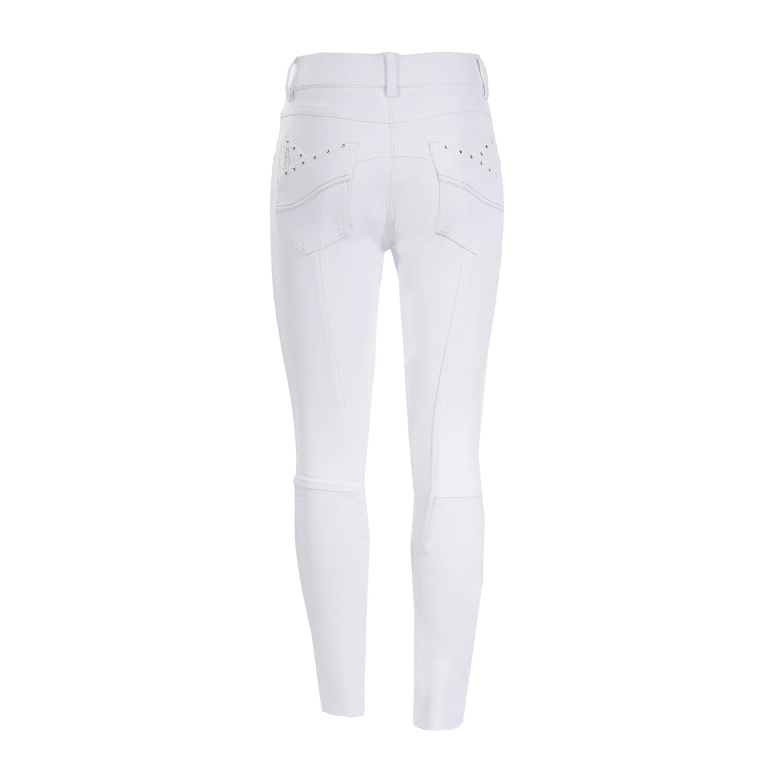 B Vertigo Olivia Girls Silicone Full Seat Breeches image 