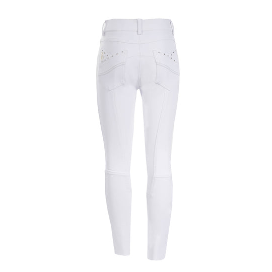 B Vertigo Olivia Girls Silicone Full Seat Breeches image 