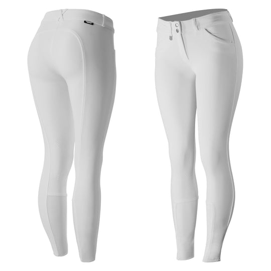 Horze Grand Prix Womens Silicone Knee Patch Breeches image 