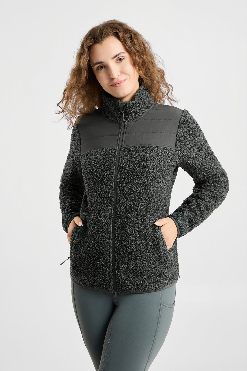 Horze Misha Womens Fleece Jacket image #2