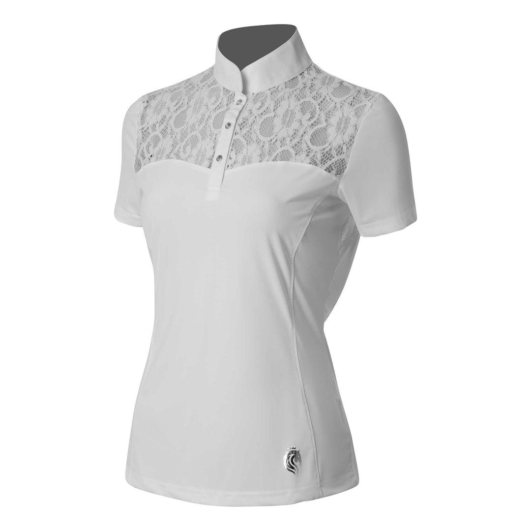 Equinavia Lisa Womens Lace Short Sleeve Show Shirt image 