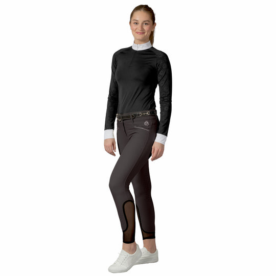 Equinavia Victoria Womens Silicone Knee Patch Breeches image 