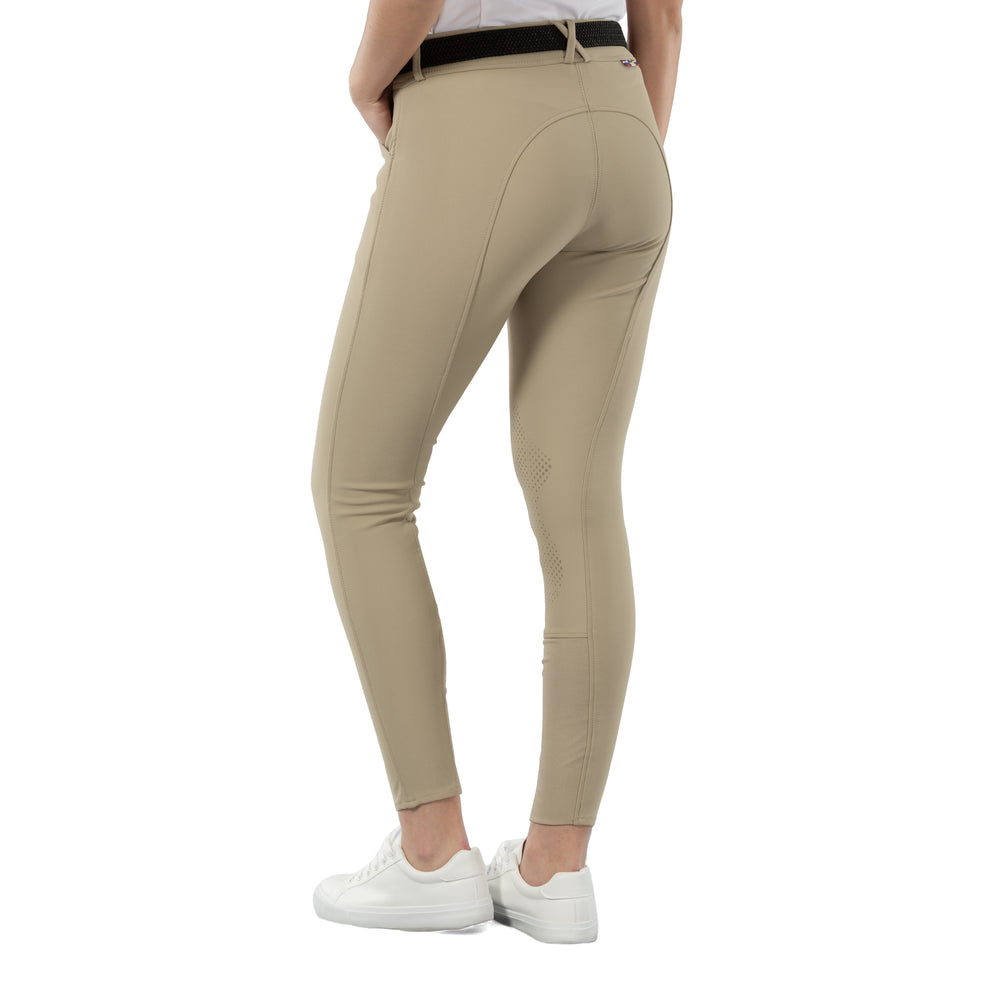 Horze Grand Prix Womens Silicone Knee Patch Breeches image #2
