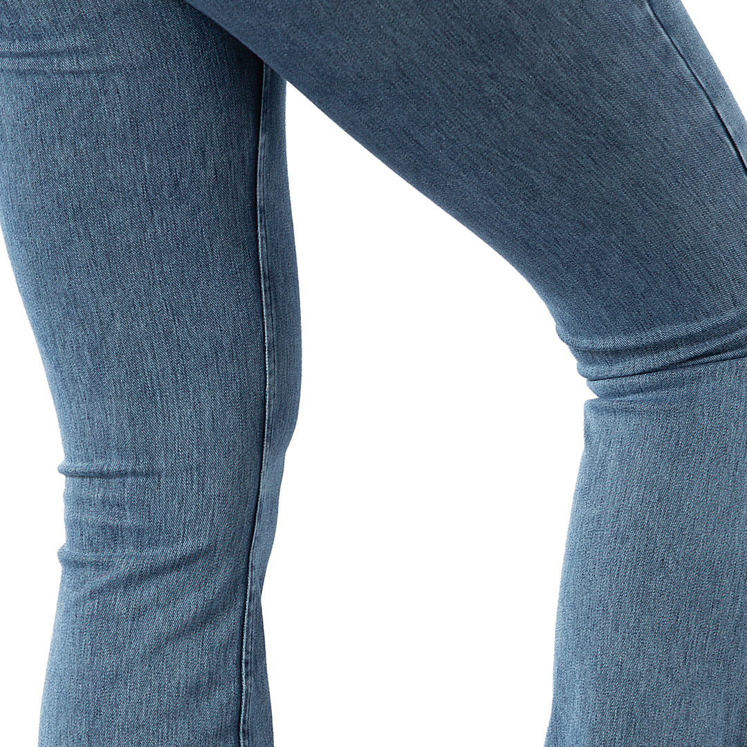 Horze Emery Womens Western Denim-Look Bootcut Tights image 