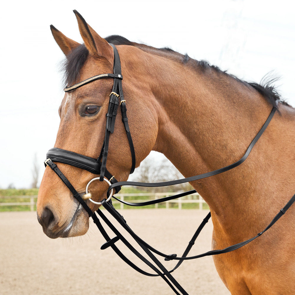 Horze Sparta Leather Draw Reins image #2