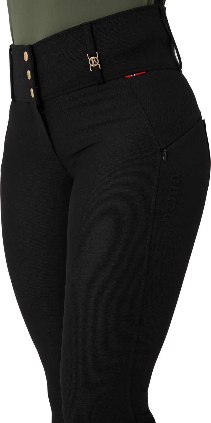 B Vertigo Natasha Womens High Waist Full Seat Breeches image 