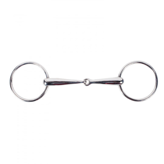 Horze Jointed Loose Ring Snaffle Bit image 