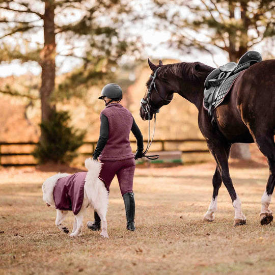 Equinavia Emma Womens Teddy Fleece Vest image 