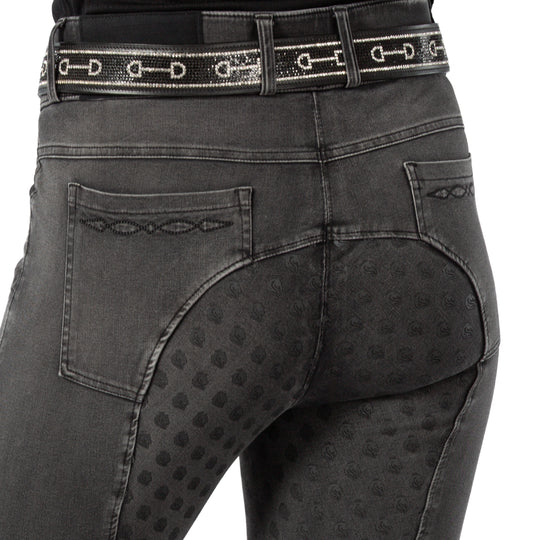 Equinavia Helena Womens Denim Full Seat Breeches image 