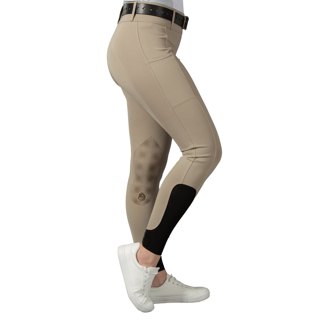 Equinavia Astrid Womens Pull On Knee Patch Breeches image 
